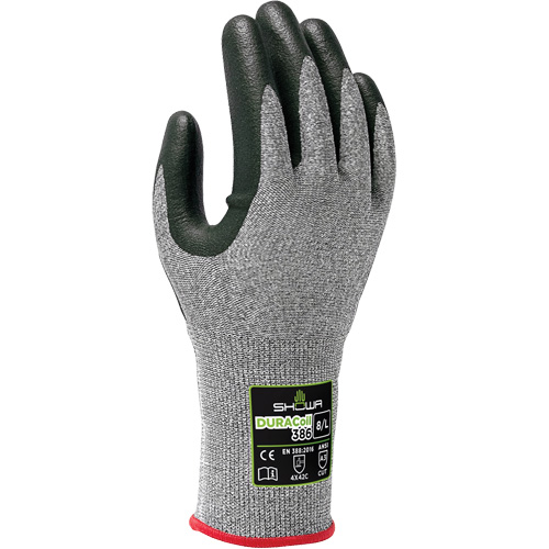 Gants r&eacute;sistants aux coupures 386, Taille 6/Petit, Calibre 13, Rev&ecirc;tement Nitrile, Enveloppe en PEHP, ANSI/ISEA 105 niveau 3/EN 388 niveau C Sécurité Médic