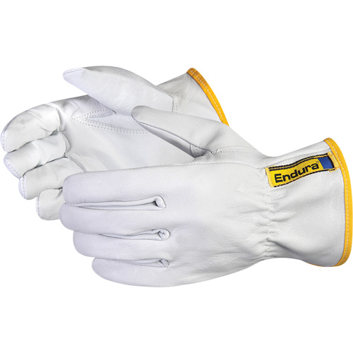 Endura&reg; Driver's Gloves, Small, Grain Goatskin Palm Sécurité Médic