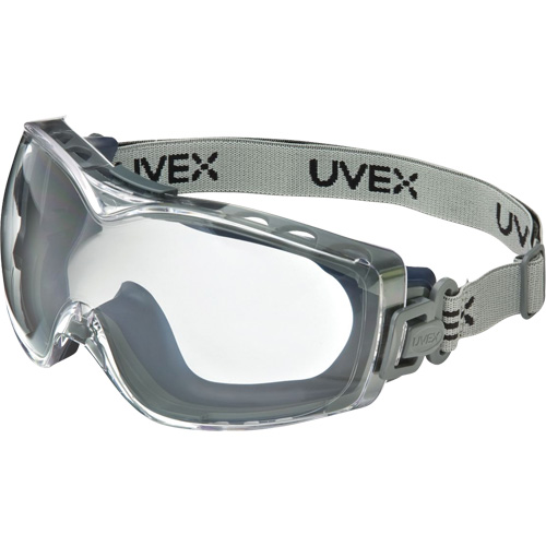Uvex HydroShield&reg; Stealth&reg; OTG Safety Goggles, Clear Lens, Anti-Fog/Anti-Scratch, Indirect Vent Sécurité Médic