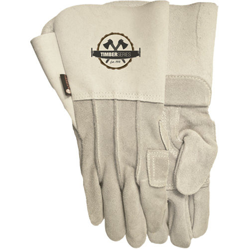 Gants de soudage 109G Timber Beast, Cuir de vache refendu, Taille 8 Sécurité Médic