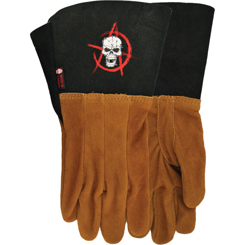 263AW What The Buck Welding Gloves, Split Deerskin, Size 7 Sécurité Médic