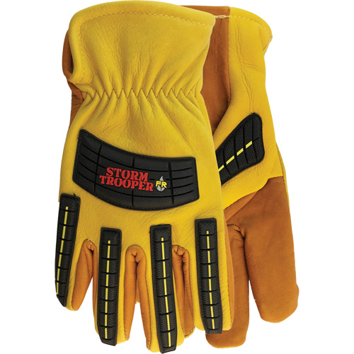 5782 Storm Trooper Gloves, Large, Cowhide Palm, Slip-On Cuff Sécurité Médic