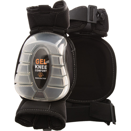 Gel-Pro Articulating Knee Pads, Buckle Style, Plastic Caps, Gel Pads Sécurité Médic