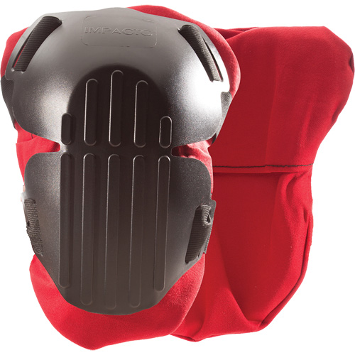 Fire Retardent Hard Shell Knee Pads, Hook and Loop Style, Plastic Caps, Foam Pads Sécurité Médic