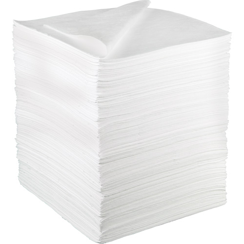 Tampon absorbant ol&eacute;ophile, Huile seulement, 19" x 17", 38,7 gal. d'absorption Sécurité Médic