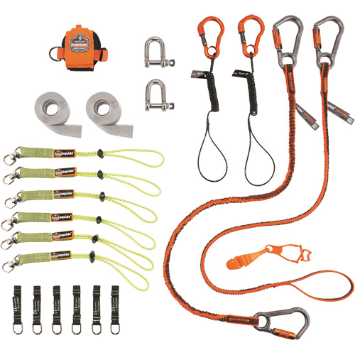 Squids&reg; 3187 Scaffolder's Tool Tethering Kit Sécurité Médic