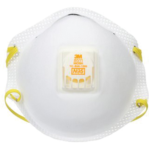 8511 Particulate Respirator, N95, NIOSH Certified Sécurité Médic