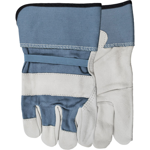 Gants Buffalo Bill 4019, Taille unique, Paume en Cuir fleur de buffle Sécurité Médic