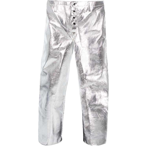 Heat Resistant Pants with Fly, 28, Aluminized Kevlar&reg; Sécurité Médic