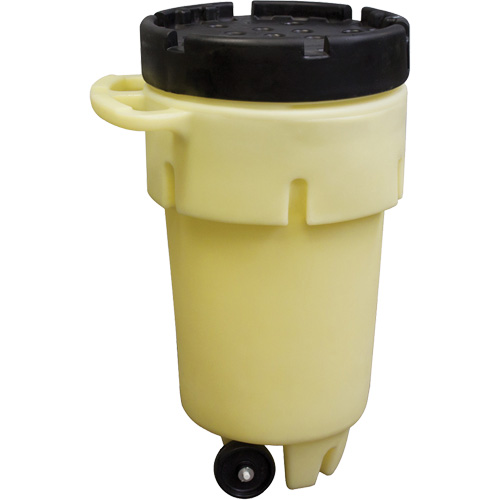 Contenant sur roues Poly-Spillpack, 50 gal. US, Mobile Sécurité Médic