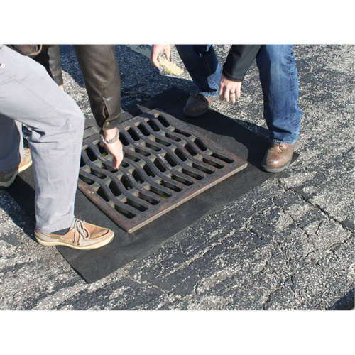 Storm Sentinel&reg; Catch Basin Insert, Oil & Sediment, 48" L x 36" W Sécurité Médic