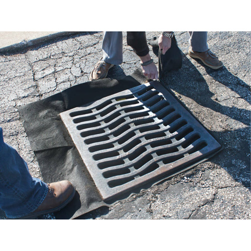 Storm Sentinel&reg; Catch Basin Insert, Oil & Sediment, 48" L x 36" W Sécurité Médic