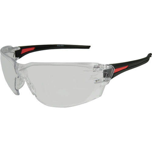 Lunettes de s&eacute;curit&eacute; Nevosa, Lentille Transparent, Anti-&eacute;gratignures, R&eacute;pond ou surpasse la norme CSA Z94.3 Sécurité Médic