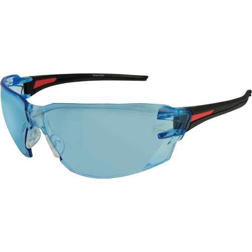 Lunettes de s&eacute;curit&eacute; Nevosa, Lentille Bleu p&acirc;le, Anti-&eacute;gratignures, R&eacute;pond ou surpasse la norme CSA Z94.3 Sécurité Médic