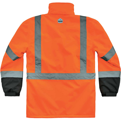 Parka thermique GloWear 8384 de Type R, Orange haute visibilit&eacute;, Grand Sécurité Médic
