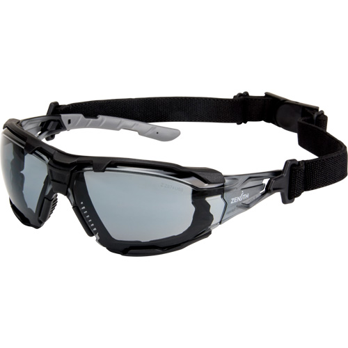 Z2900 Series Safety Glasses with Foam Gasket, Grey/Smoke Lens, Anti-Scratch, ANSI Z87+/Meets/Exceeds CSA Z94.3 Sécurité Médic