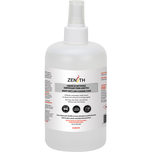 Nettoyant antibu&eacute;e de premi&egrave;re qualit&eacute; pour lentilles, 473 ml Sécurité Médic