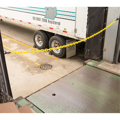 Loading Dock Safety Chain Kit, Plastic Sécurité Médic