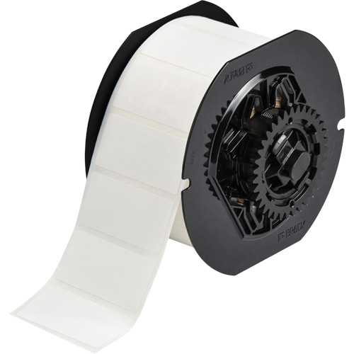 &eacute;tiquettes pour imprimante de s&eacute;rie B33, Papier, 2" lo x 1" h, Blanc Sécurité Médic