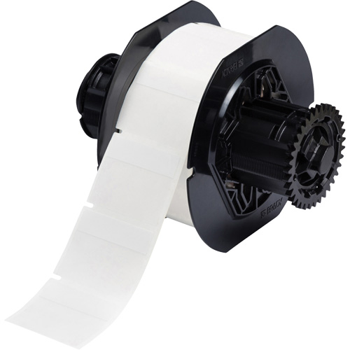 B33 Series Self-Laminating Labels, Vinyl, 1.75" L x 1.5" H, White Sécurité Médic