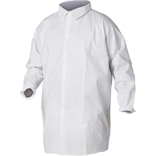 KleenGuard A20 Lab Coats, SMS, White, Small Sécurité Médic