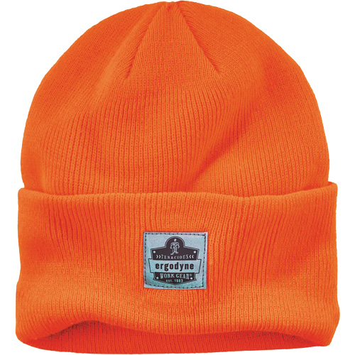 Bonnet en tricot c&ocirc;tel&eacute; N-Ferno, Taille unique, Orange Sécurité Médic
