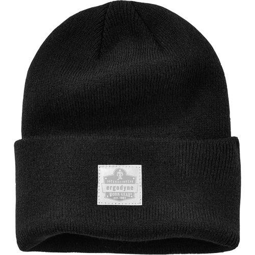 Bonnet en tricot c&ocirc;tel&eacute; N-Ferno, Taille unique, Noir Sécurité Médic