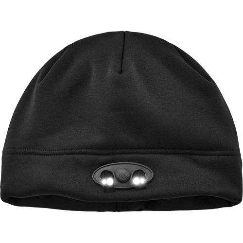 N-Ferno&reg; Skull Cap Beanie Hat with LED Lights, One Size, Orange Sécurité Médic