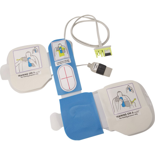 &eacute;lectrodes pour appareil de d&eacute;monstration de RCR CPR-D, Zoll AED Plus Pour, Non m&eacute;dical Sécurité Médic