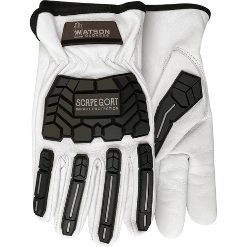 Gants antichocs Scape Goat, Petit, Paume en Ch&egrave;vre, Poignet &agrave; enfiler Sécurité Médic