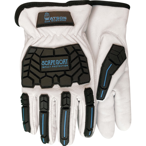Gants antichocs isol&eacute;s Scape Goat, Petit, Paume en Ch&egrave;vre, Poignet &agrave; enfiler Sécurité Médic