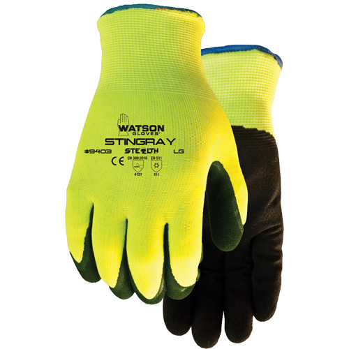 Stealth Stingray Insulated Gloves, X-Large, Nitrile Coating, 13 Gauge, Polyester Shell Sécurité Médic