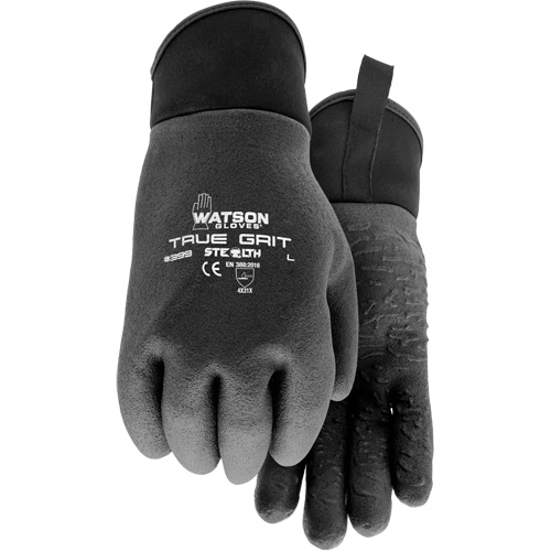 True Grit Coated Gloves, Small, Foam PVC Coating, Nylon Shell Sécurité Médic