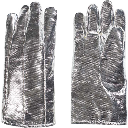 Gants r&eacute;sistants &agrave; la chaleur, Aluminis&eacute;/Kevlar, Taille unique, Prot&egrave;ge jusqu'&agrave; 800° F (426.66° C) Sécurité Médic