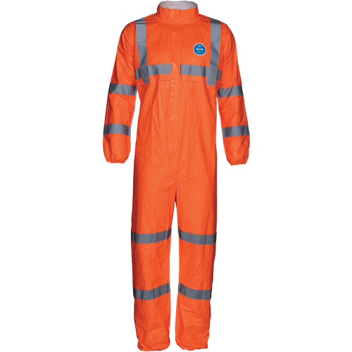 HV High Visibility Coveralls with Collar, Small, Orange, Tyvek&reg; 500 Sécurité Médic