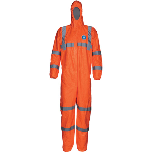 HV High Visibility Coveralls with Hood, Small, Orange, Tyvek&reg; 500 Sécurité Médic