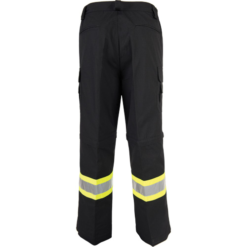Pantalons ventil&eacute;s haute visibilit&eacute; toutes saisons, Poly-coton, 50, Noir Sécurité Médic