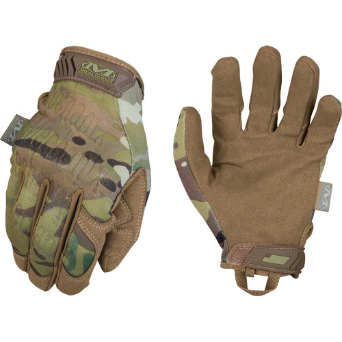 The Original&reg; MultiCam Work Gloves, Synthetic Palm, Size 8 Sécurité Médic