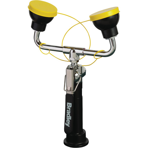 Face/Eyewash Hose Spray with Dual Sprayheads, Counter-Mount Installation Sécurité Médic