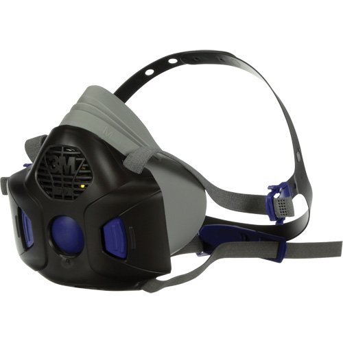 Secure Click HF-800 Series Half Facepiece Reusable Respirator, Silicone, Medium Sécurité Médic