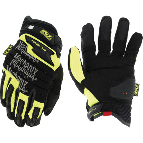 M-Pact&reg; 2 Heavy-Duty Impact Gloves, 10/Large, Synthetic Palm, Hook & Loop Cuff Sécurité Médic