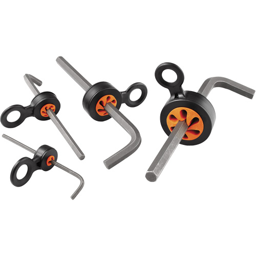Ensemble de pi&egrave;ges &agrave; outils Squids 3740 pour emp&ecirc;cher la chute doutils manuels Sécurité Médic
