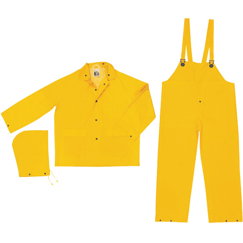 Classic Series Limited Flammability Rain Suit, Large, Yellow Sécurité Médic