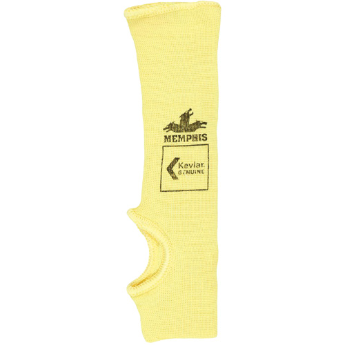 Safety Cut Pro Single-Ply Cut Resistant Sleeve, Kevlar&reg;, 10", ASTM ANSI Level A2, Yellow Sécurité Médic