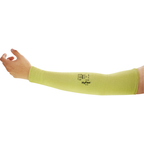 HyFlex&reg; Goldknit&reg; Cut Resistant Sleeve, Kevlar&reg;, 8", ASTM ANSI Level A3/EN 388 Level 3, Yellow Sécurité Médic