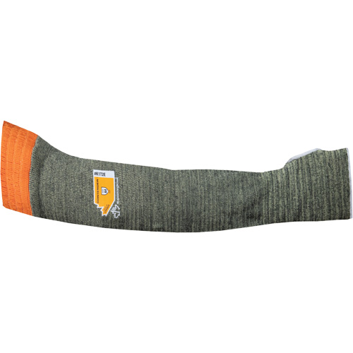 Contender Cut-Resistant Composite-Knit Sleeve, Aramid, 22", ASTM ANSI Level A4, Grey Sécurité Médic