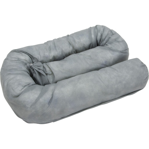 Remblais tubulaires, Universel, Absorption 18 gal., 3" la x 4' lo, Pqt de 12 Sécurité Médic