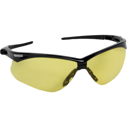 Lunettes de s&eacute;curit&eacute; Nemesis de Kleenguard, Lentille Ambr&eacute;e, ANSI Z87+/R&eacute;pond ou surpasse la norme CSA Z94.3 Sécurité Médic