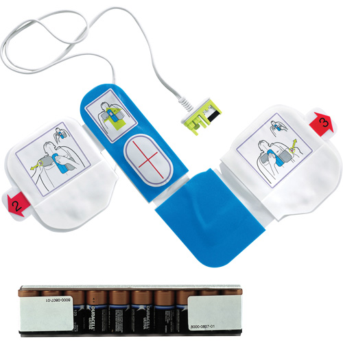 Ensemble de bloc-pile & CPR-D-Padz, Zoll AED Plus Pour, Classe 4 Sécurité Médic
