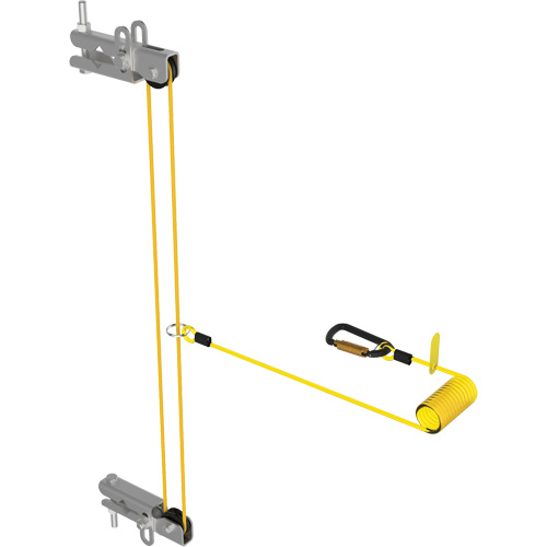 C&acirc;ble stabilisateur pour ancrage d'&eacute;chelle Sécurité Médic